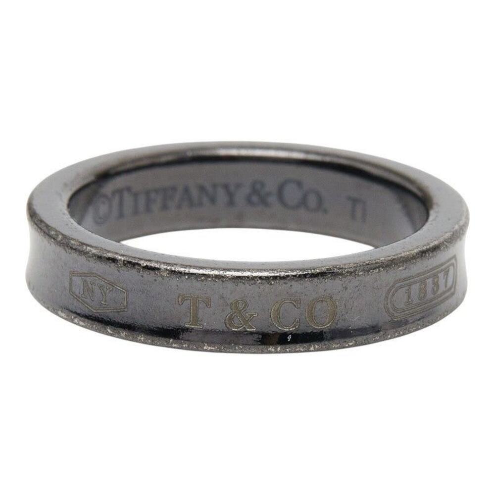 Tiffany & Co. 1837 Narrow Ring Titanium Black
